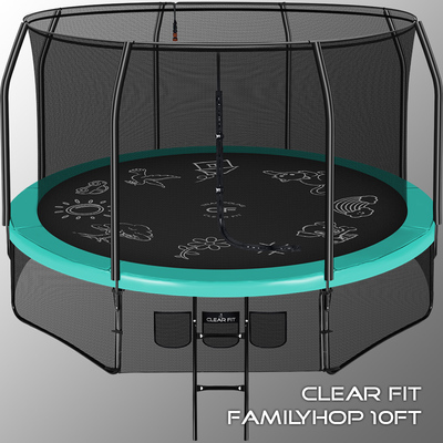  Clear Fit FamilyHop 10Ft (,  2)