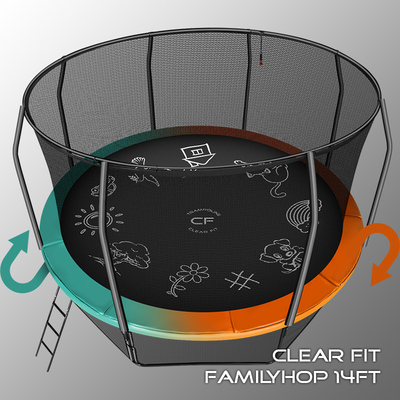  Clear Fit FamilyHop 14Ft (,  4)